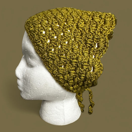 Lacy Bandana - Swamp Moss Green