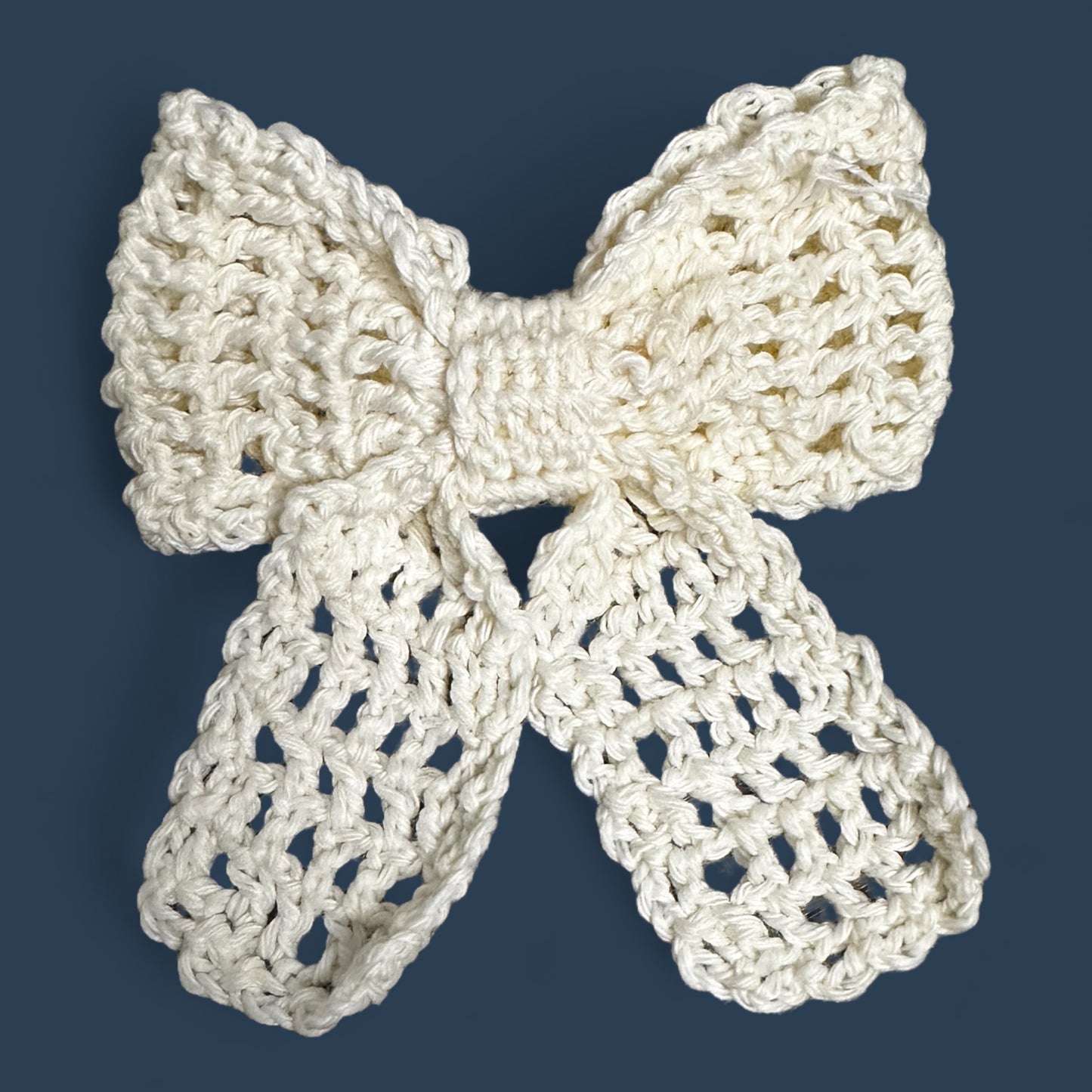 Lacy Mesh Bow Large