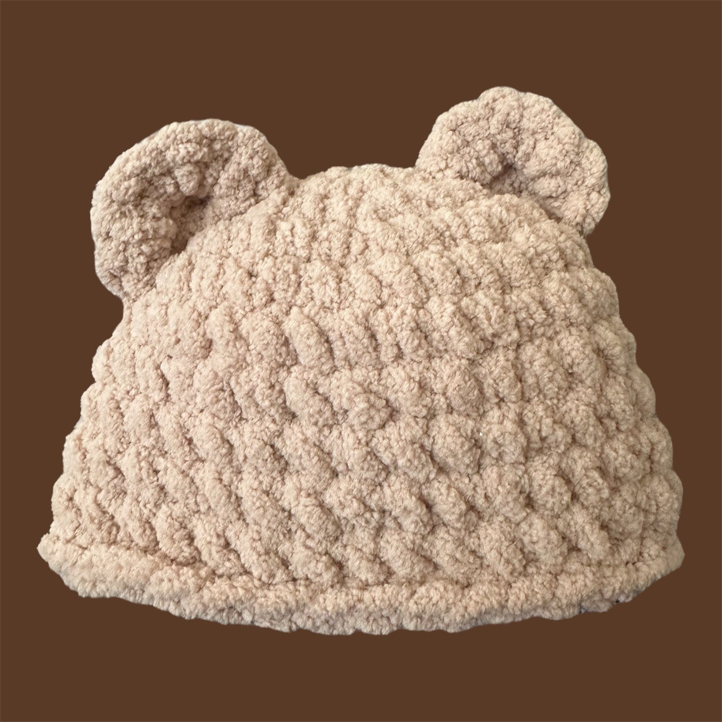 Baby Bear Plush Beanie